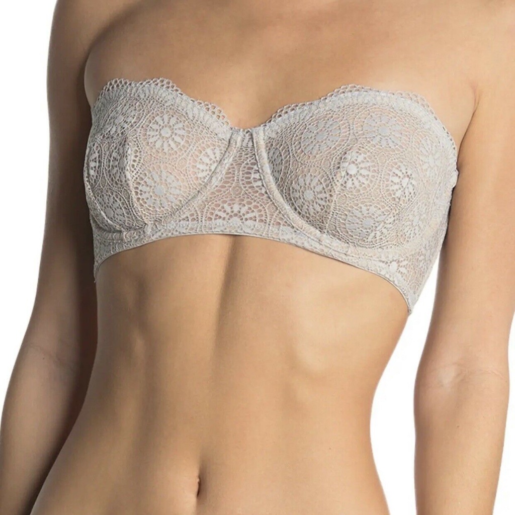 Free People Intimately Bra Starla Underwire Blue